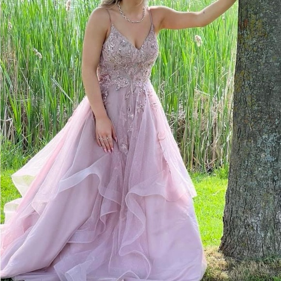 Prom dress size 4 - Picture 3 of 3